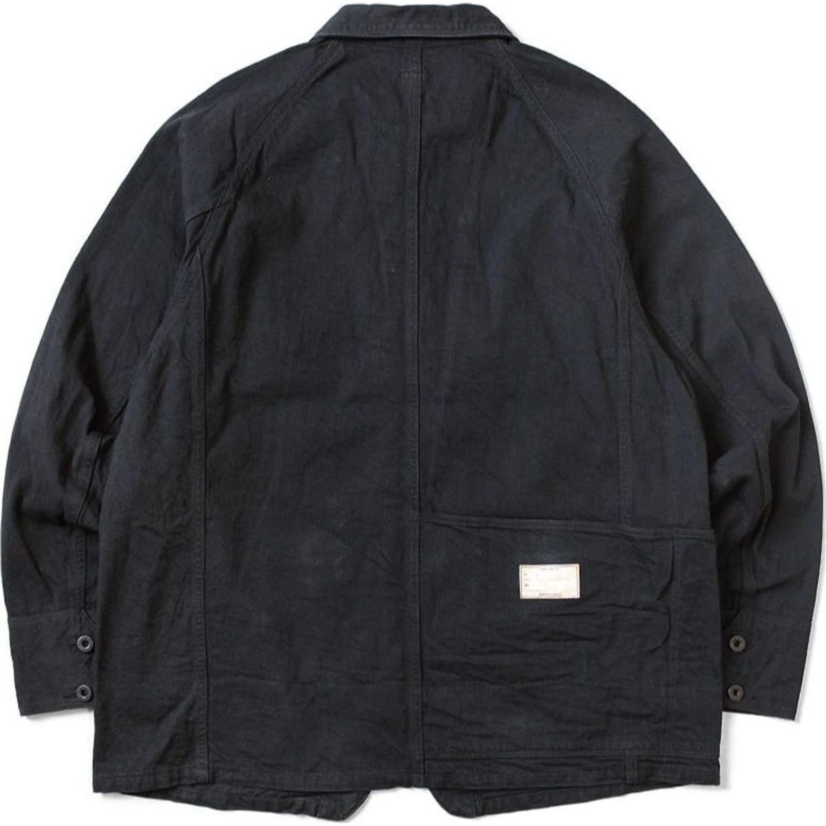 Kapital 10oz Black x Black Denim Cactus Coverall