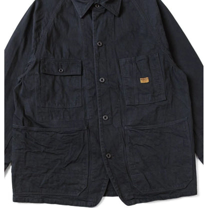 Kapital 10oz Black x Black Denim Cactus Coverall