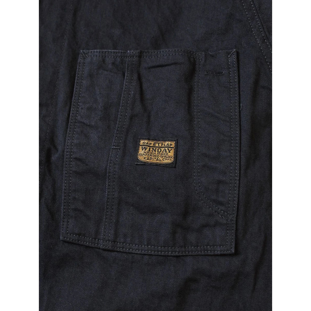 Kapital 10oz Black x Black Denim Cactus Coverall