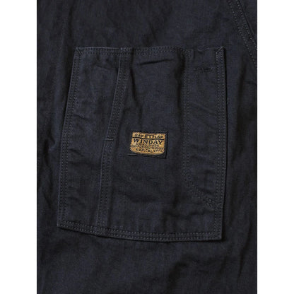 Kapital 10oz Black x Black Denim Cactus Coverall
