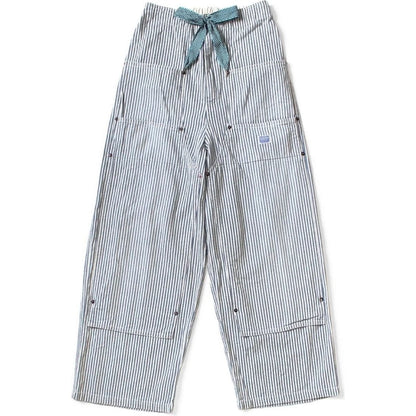 Kapital 10oz Hickory Double Knee Easy Baggy Pants