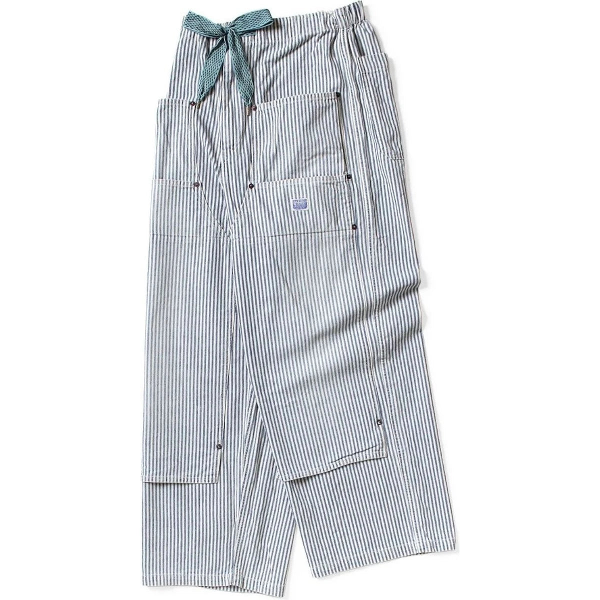Kapital 10oz Hickory Double Knee Easy Baggy Pants