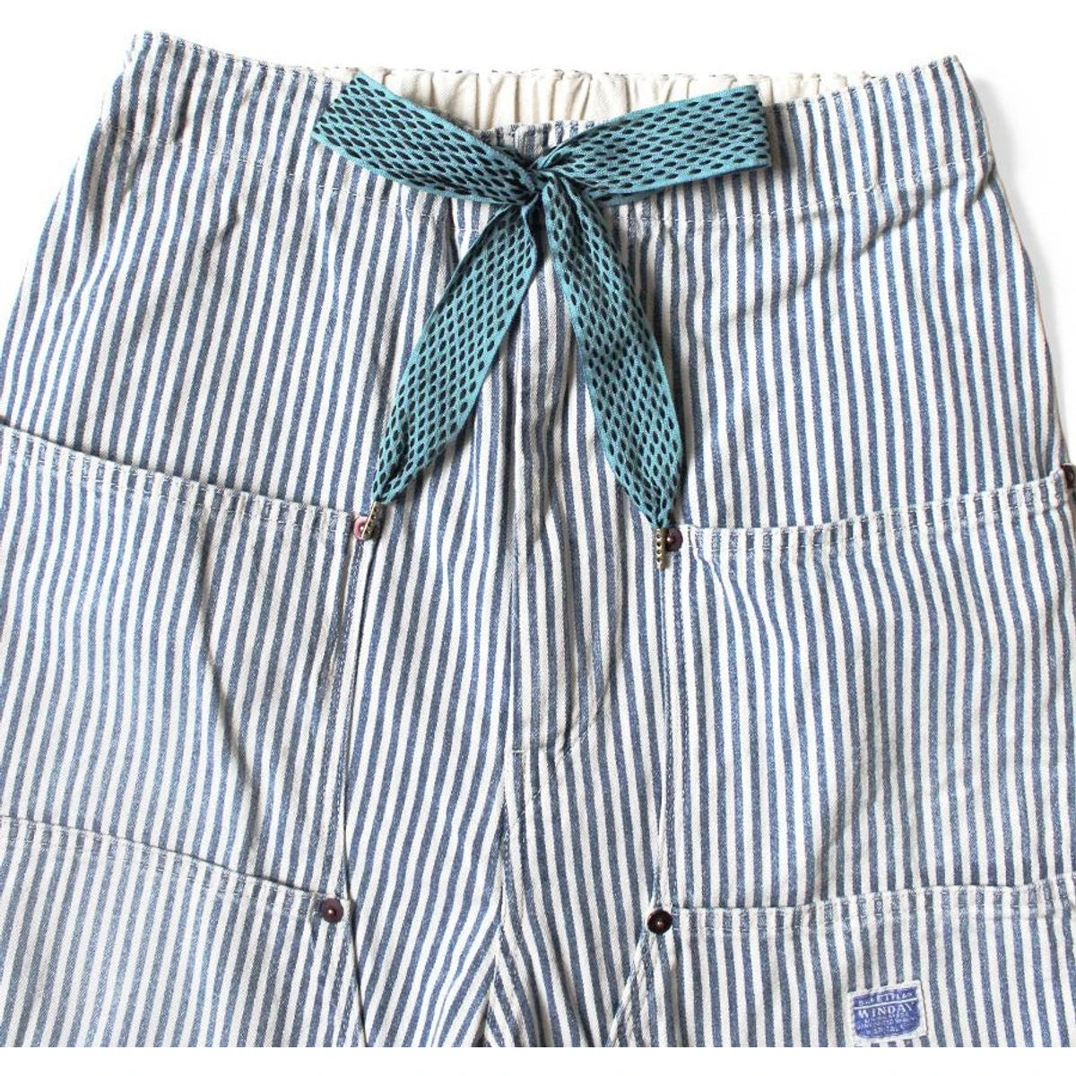 Kapital 10oz Hickory Double Knee Easy Baggy Pants