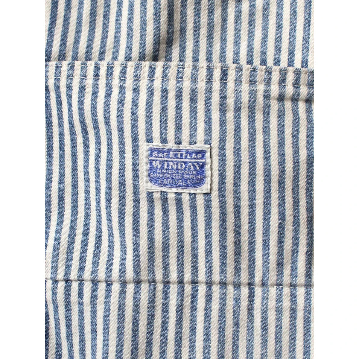 Kapital 10oz Hickory Double Knee Easy Baggy Pants