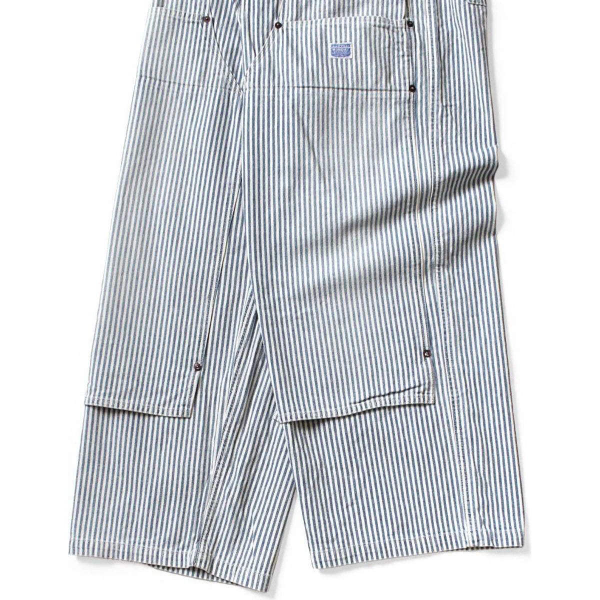 Kapital 10oz Hickory Double Knee Easy Baggy Pants