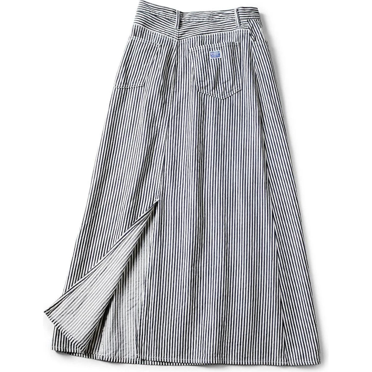 Kapital 10oz Hickory High Waist Maxi Skirt