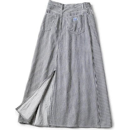 Kapital 10oz Hickory High Waist Maxi Skirt