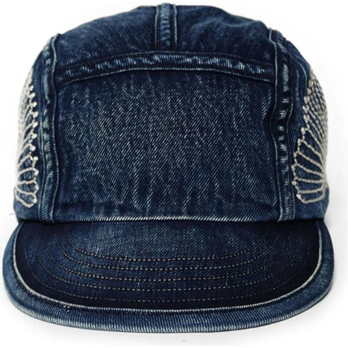 Kapital 10oz IDG × IDG Denim Camp Cap (Furoshiki Embroidery)