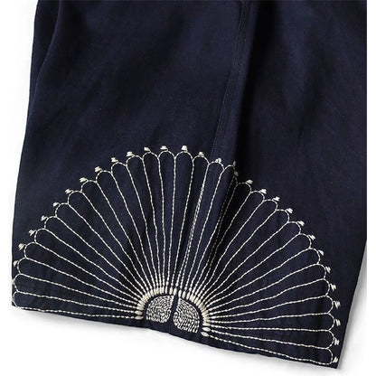 Kapital 10oz IDG×IDG Denim Easy Shorts (Furoshiki Embroidery)