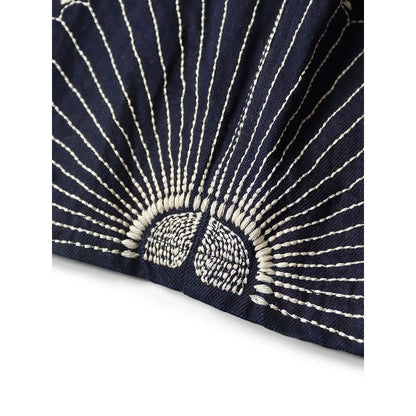 Kapital 10oz IDG×IDG Denim Easy Shorts (Furoshiki Embroidery)