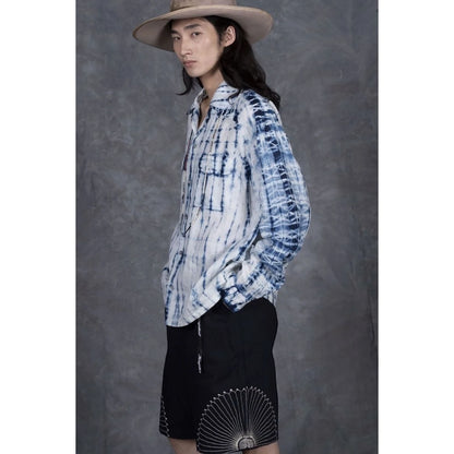 Kapital 10oz IDG×IDG Denim Easy Shorts (Furoshiki Embroidery)