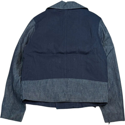 Kapital 10oz IDG x IDG Denim Indigo Dyed 2Tone Double Riders Jacket