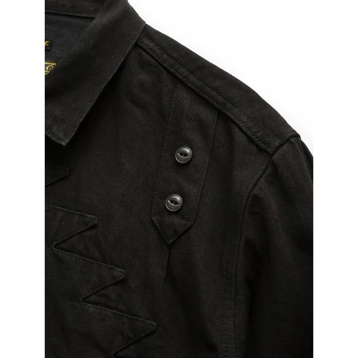 Kapital 11.5oz Black x Black Denim Thunderbird Jacket