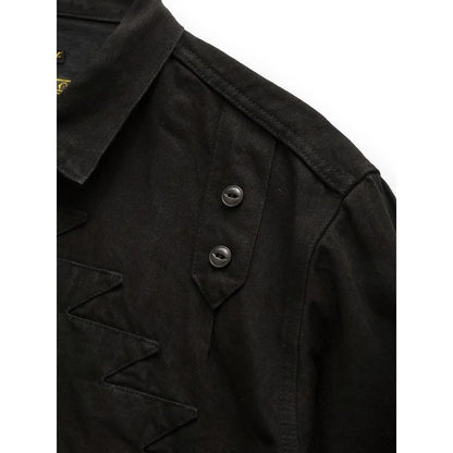 Kapital 11.5oz Black x Black Denim Thunderbird Jacket