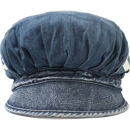 Kapital 11.5oz Denim Cap (Denim Repair Print)