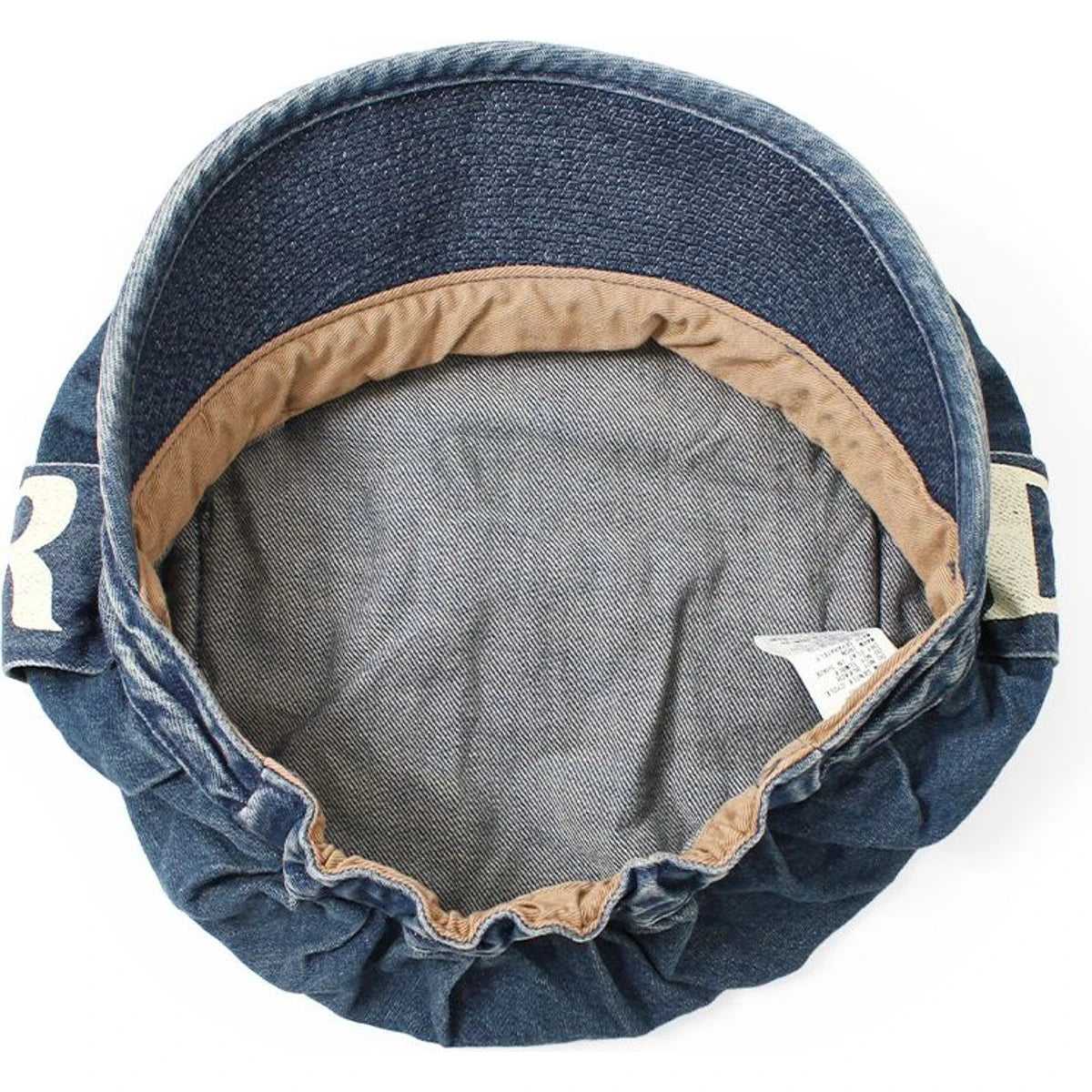 Kapital 11.5oz Denim Cap (Denim Repair Print)