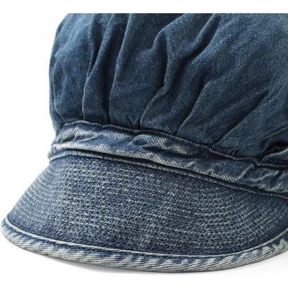 Kapital 11.5oz Denim Cap (Denim Repair Print)
