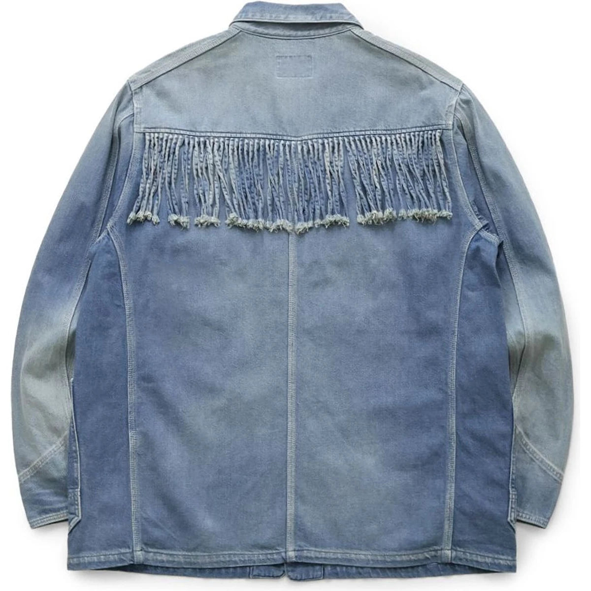 Kapital 11.5oz Denim Fringed Coveralls
