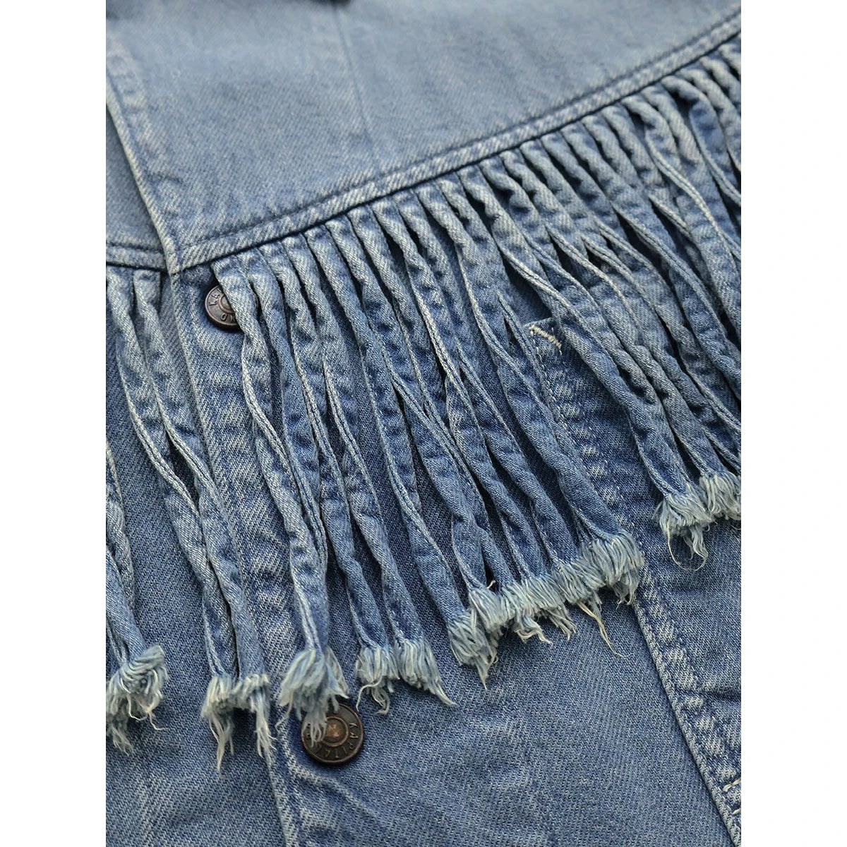 Kapital 11.5oz Denim Fringed Coveralls