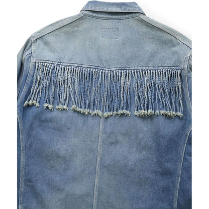 Kapital 11.5oz Denim Fringed Coveralls