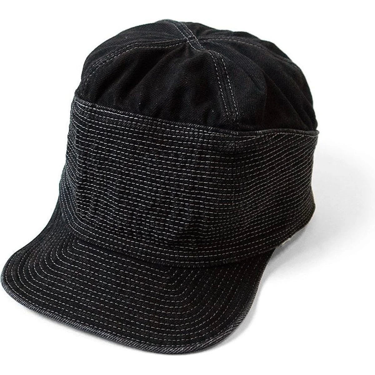 Kapital 11.5oz Black x Black Denim The Old Man & The Sea Cap