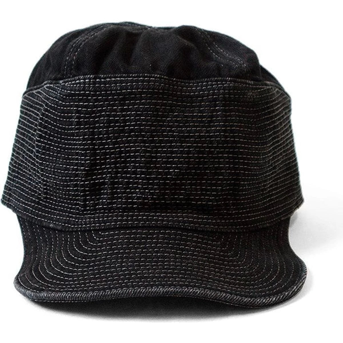 Kapital 11.5oz Black x Black Denim The Old Man & The Sea Cap