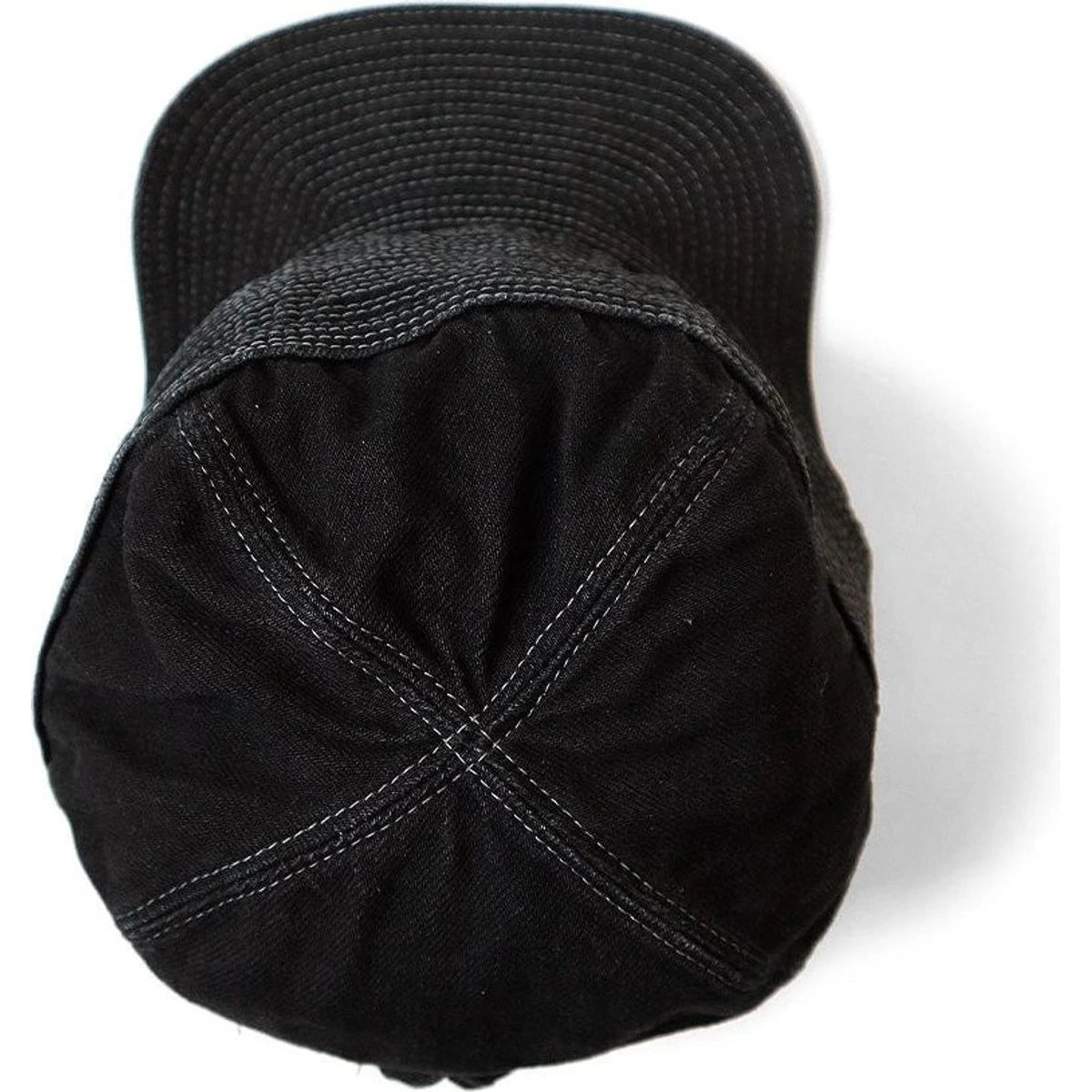 Kapital 11.5oz Black x Black Denim The Old Man & The Sea Cap