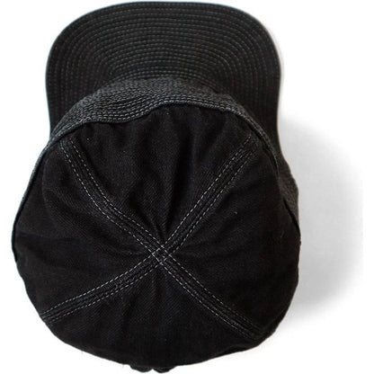 Kapital 11.5oz Black x Black Denim The Old Man & The Sea Cap