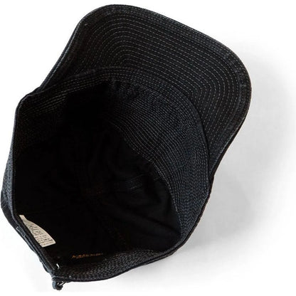 Kapital 11.5oz Black x Black Denim The Old Man & The Sea Cap
