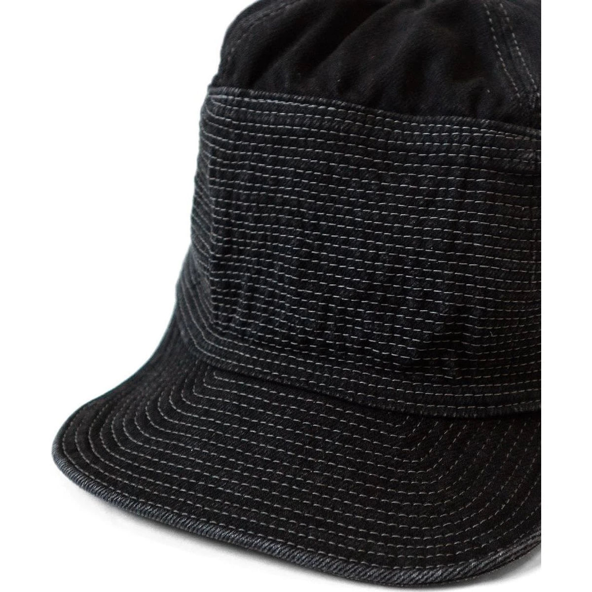 Kapital 11.5oz Black x Black Denim The Old Man & The Sea Cap