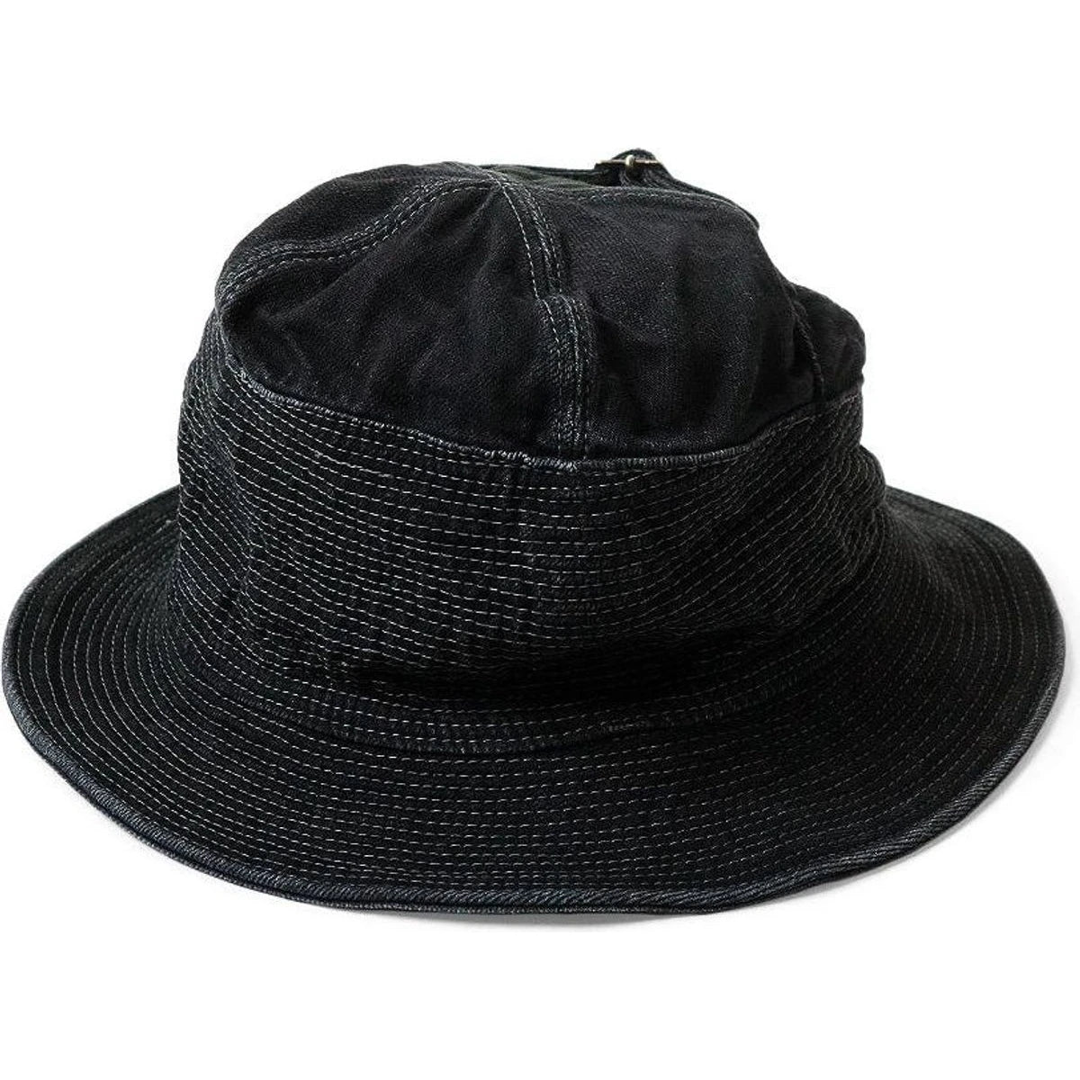 Kapital 11.5oz Black x Black Denim The Old Man & The Sea Hat