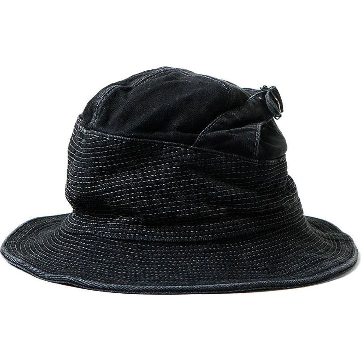Kapital 11.5oz Black x Black Denim The Old Man & The Sea Hat