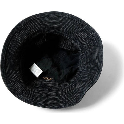 Kapital 11.5oz Black x Black Denim The Old Man & The Sea Hat