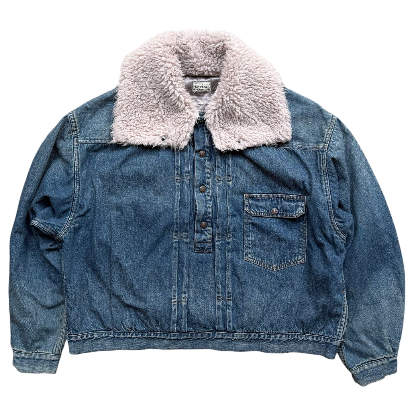 Kapital 11.5oz Denim 1st Jacket Anorak