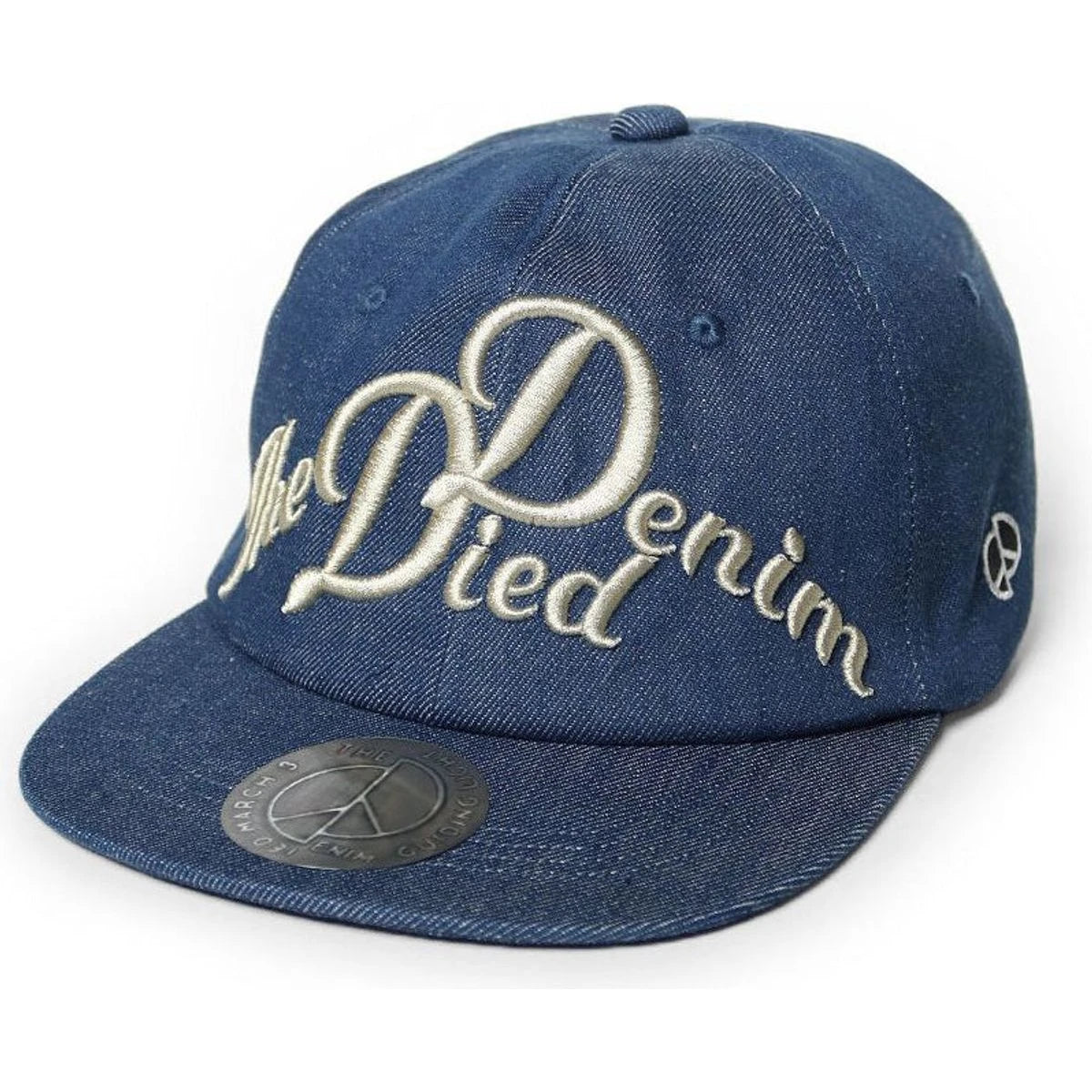 Kapital 11.5oz Denim Baseball Cap (The Denim Died Embroidery)