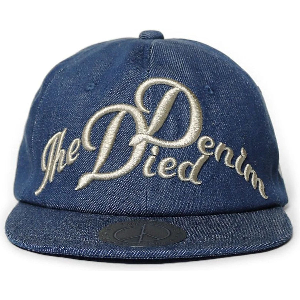 Kapital 11.5oz Denim Baseball Cap (The Denim Died Embroidery)