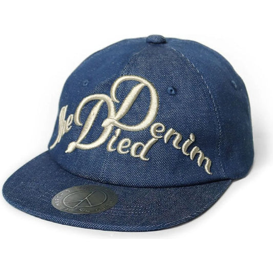 Kapital 11.5oz Denim Baseball Cap (The Denim Died Embroidery) Low