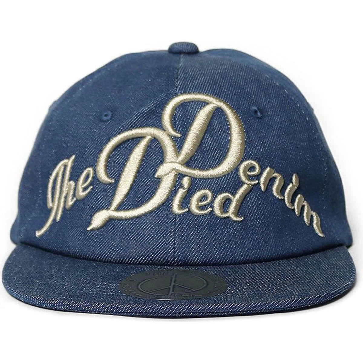 Kapital 11.5oz Denim Baseball Cap (The Denim Died Embroidery) Low