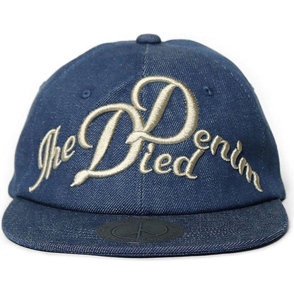 Kapital 11.5oz Denim Baseball Cap (The Denim Died Embroidery) Low