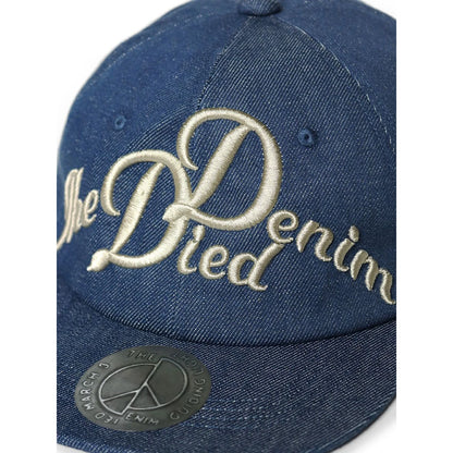 Kapital 11.5oz Denim Baseball Cap (The Denim Died Embroidery) Low