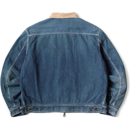 Kapital 11.5oz Denim Bone Reversible Work Jacket