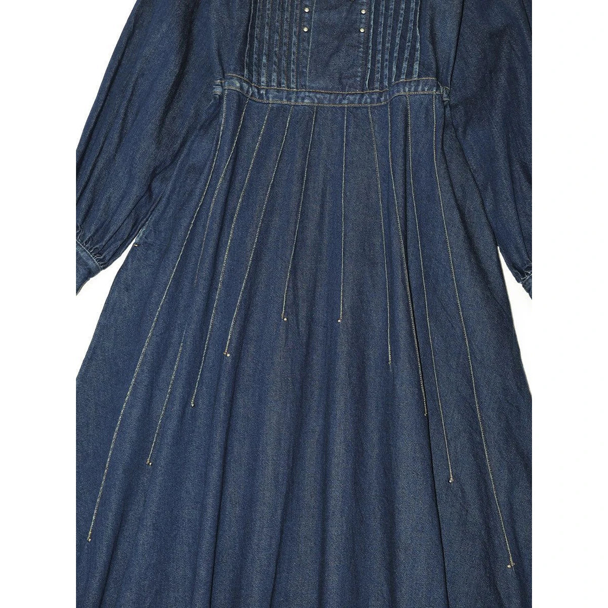 Kapital 11.5oz Denim Butterfly Concho Sundance Dress