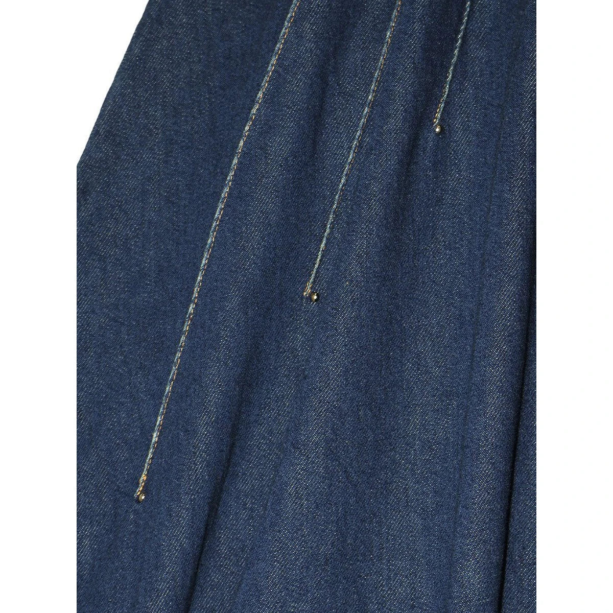 Kapital 11.5oz Denim Butterfly Concho Sundance Dress