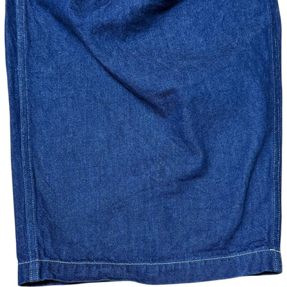 Kapital 11.5oz Denim Jumbo Monkey Pants (Factory Repaired & Embroidered)