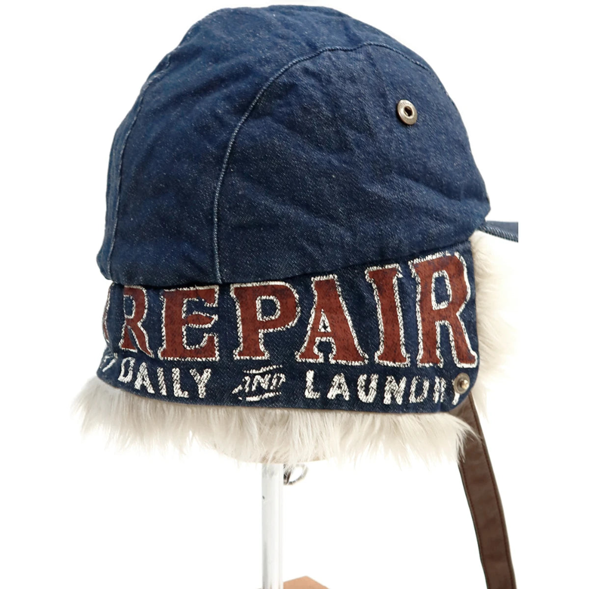 Kapital 11.5oz Denim Laundry Hunter Cap