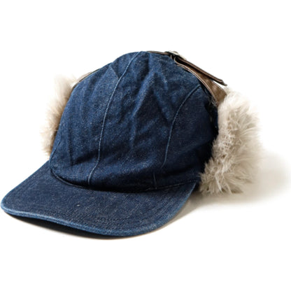 Kapital 11.5oz Denim Laundry Hunter Cap