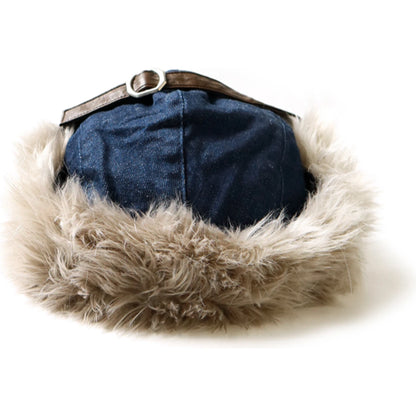 Kapital 11.5oz Denim Laundry Hunter Cap