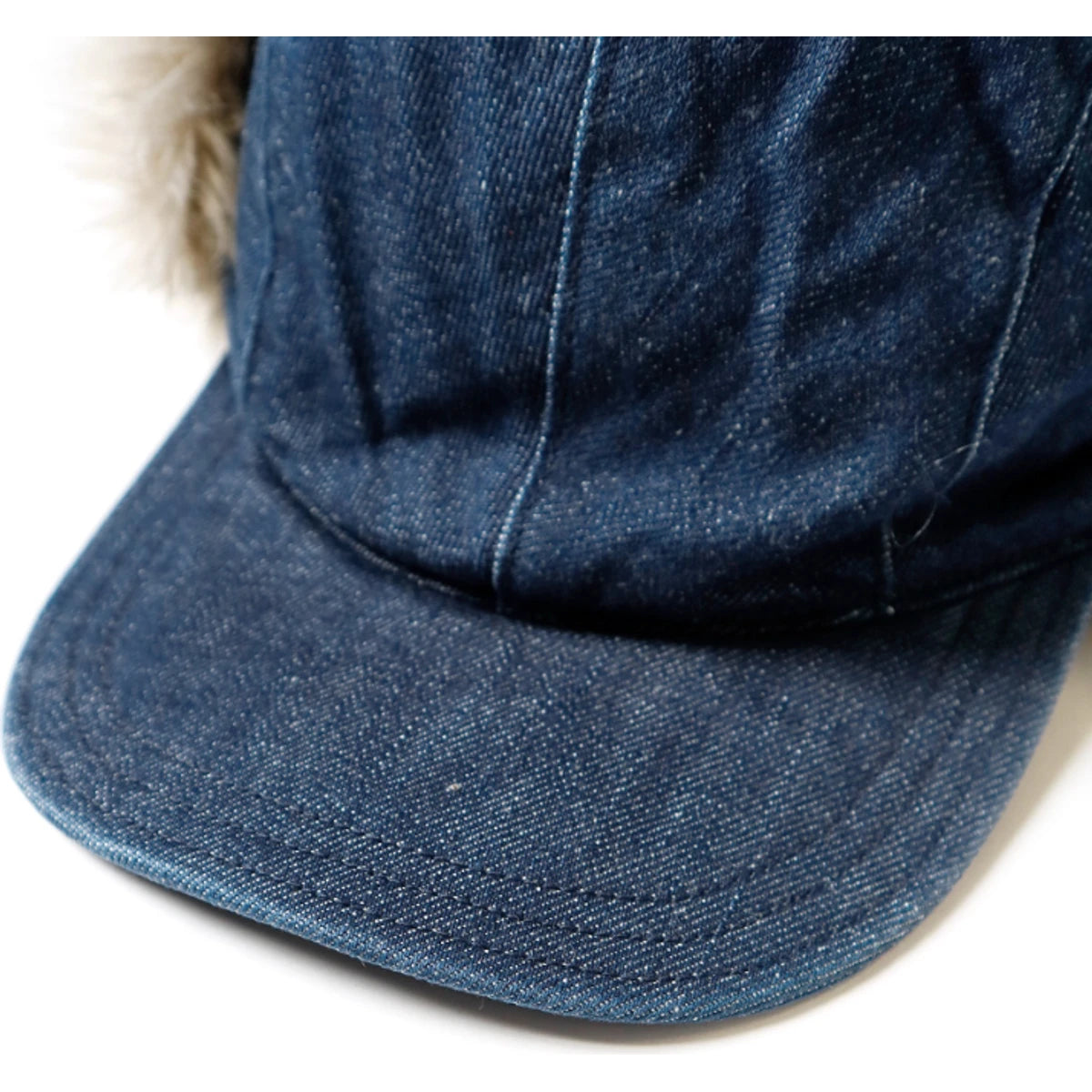 Kapital 11.5oz Denim Laundry Hunter Cap