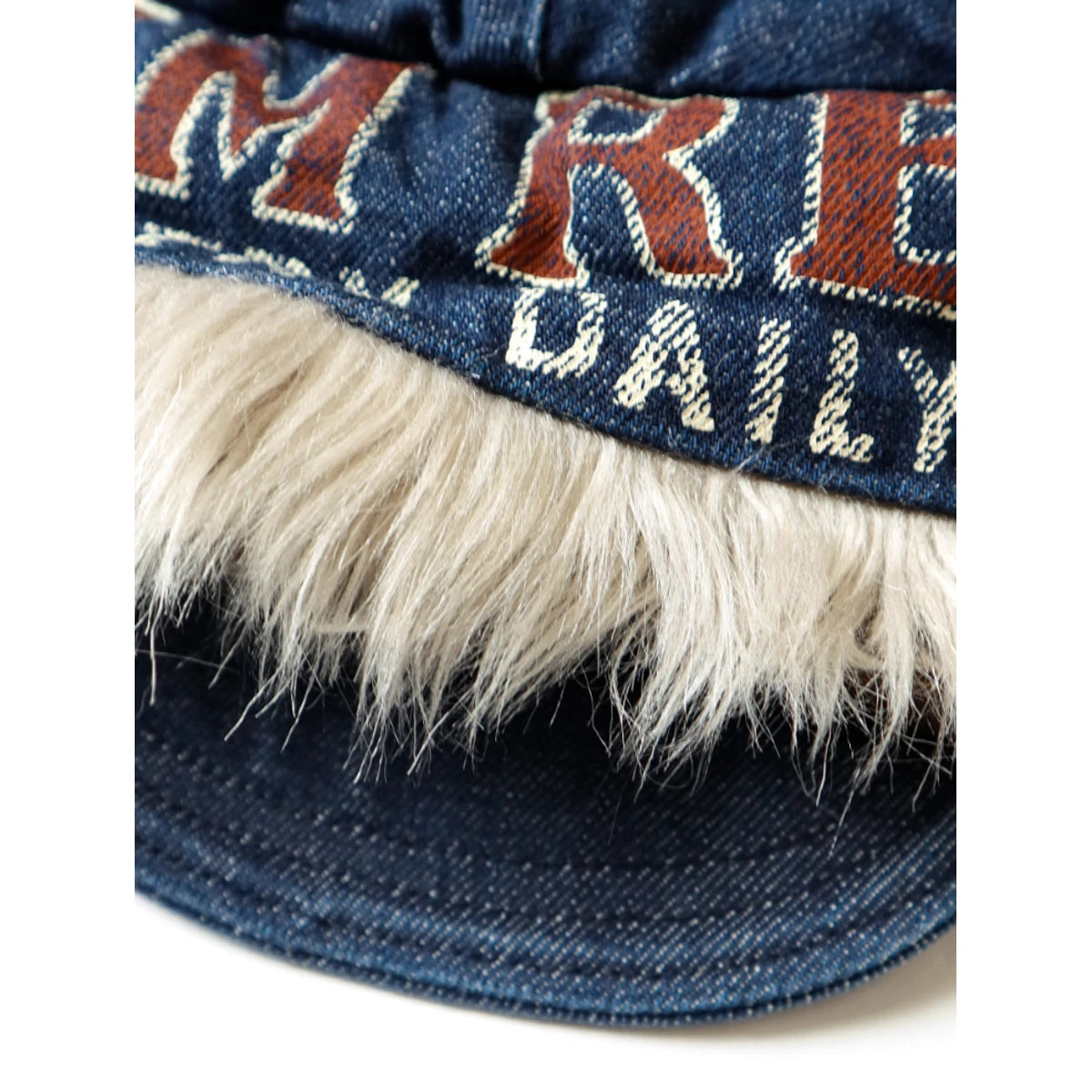 Kapital 11.5oz Denim Laundry Hunter Cap