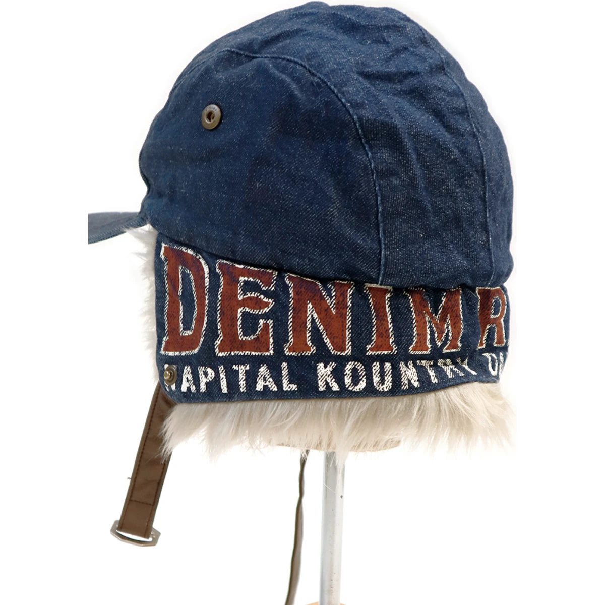 Kapital 11.5oz Denim Laundry Hunter Cap